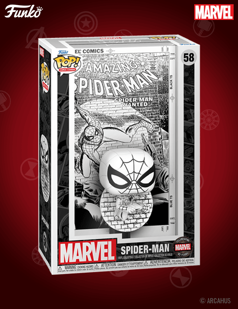 Spider-Man n° 58 - Figurine Funko POP! Comic Cover Marvel 85 Years