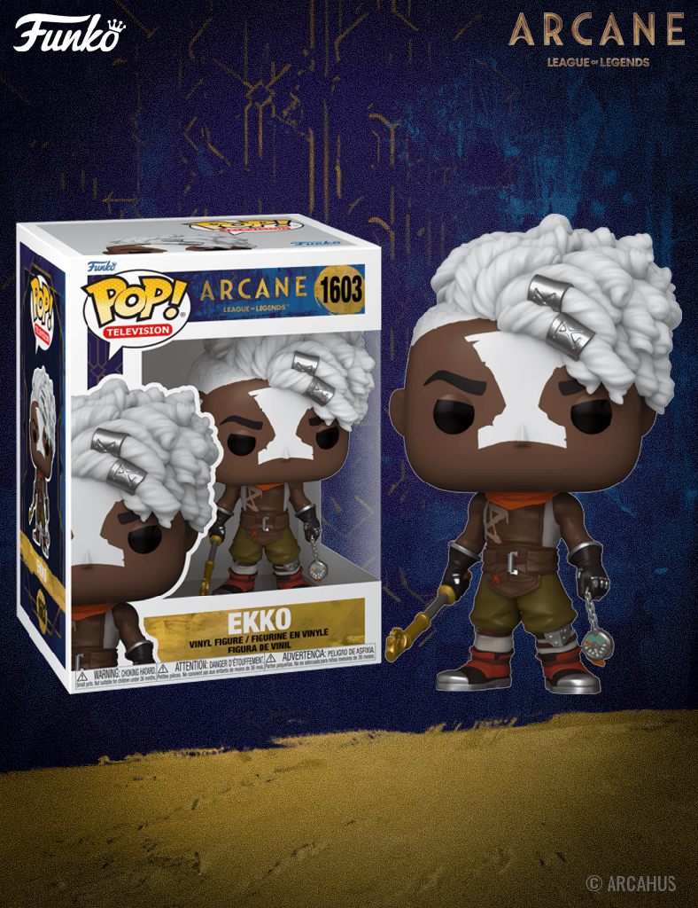 Ekko n° 1603 - Figurine Funko POP! Television Arcane League of Legends