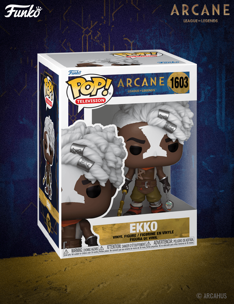 Ekko n° 1603 - Figurine Funko POP! Television Arcane League of Legends