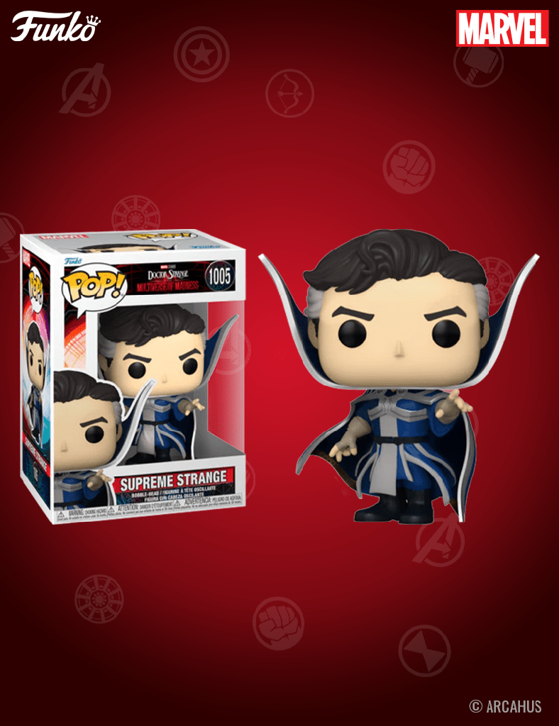 Supreme Strange n° 1005 - Figurine Funko POP! Marvel Doctor Strange in the Multivers of Madness