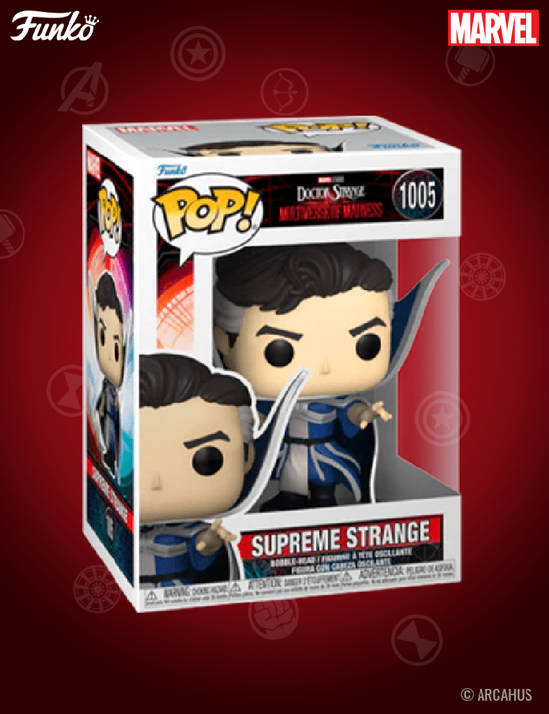 Supreme Strange n° 1005 - Figurine Funko POP! Marvel Doctor Strange in the Multivers of Madness