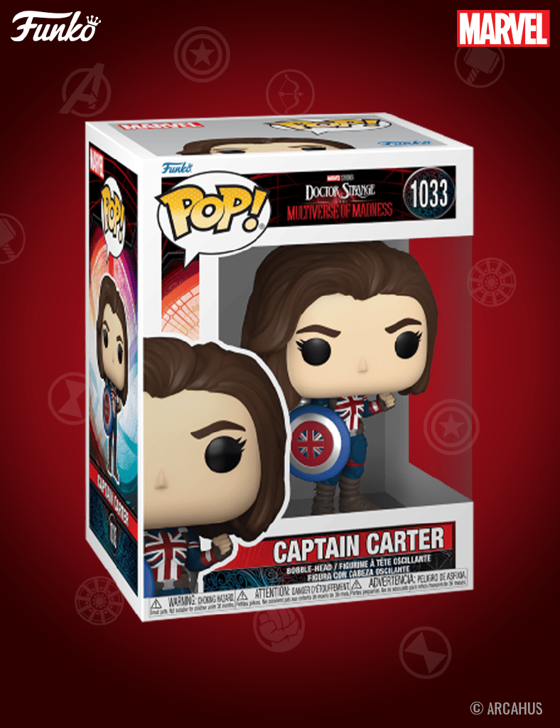 Captain Carter n° 1033 - Figurine Funko POP! Marvel Doctor Strange in the Multivers of Madness