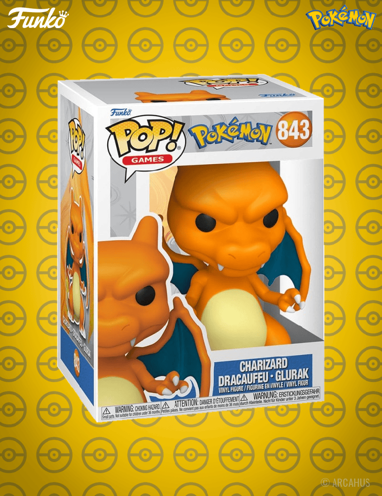 Dracaufeu n° 843 - Figurine Funko POP! Games Pokemon