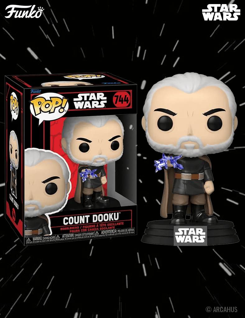 Comte Dooku n° 744 - Figurine Funko POP! Star Wars Darkside