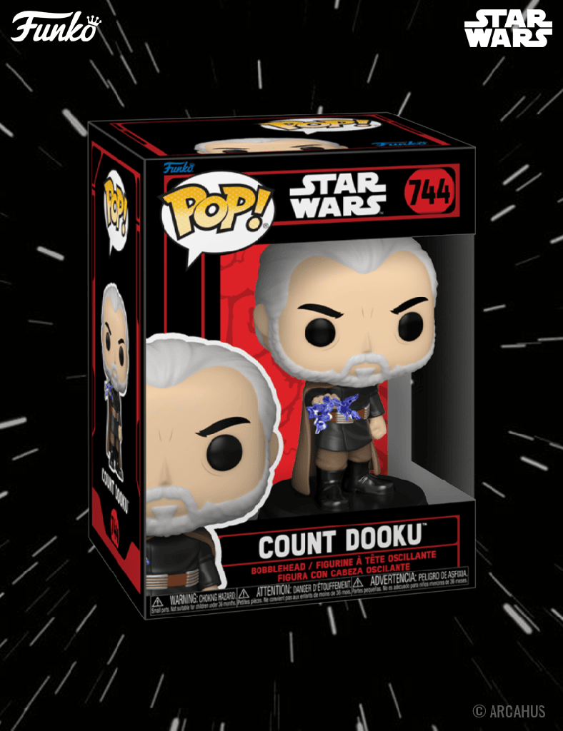 Comte Dooku n° 744 - Figurine Funko POP! Star Wars Darkside