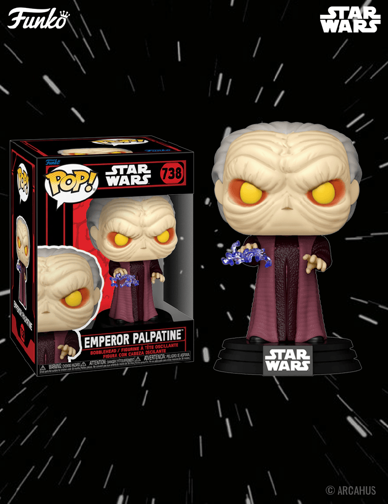 Empereur Palpatine n° 738 - Figurine Funko POP! Star Wars Darkside