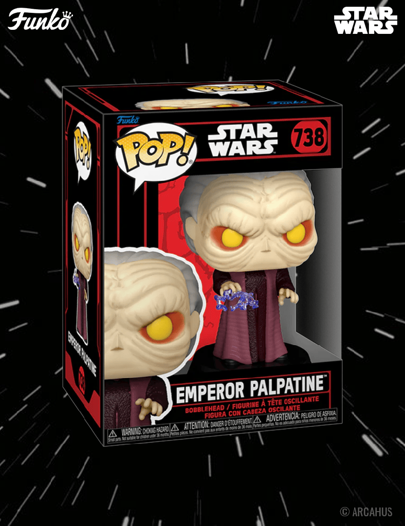 Empereur Palpatine n° 738 - Figurine Funko POP! Star Wars Darkside