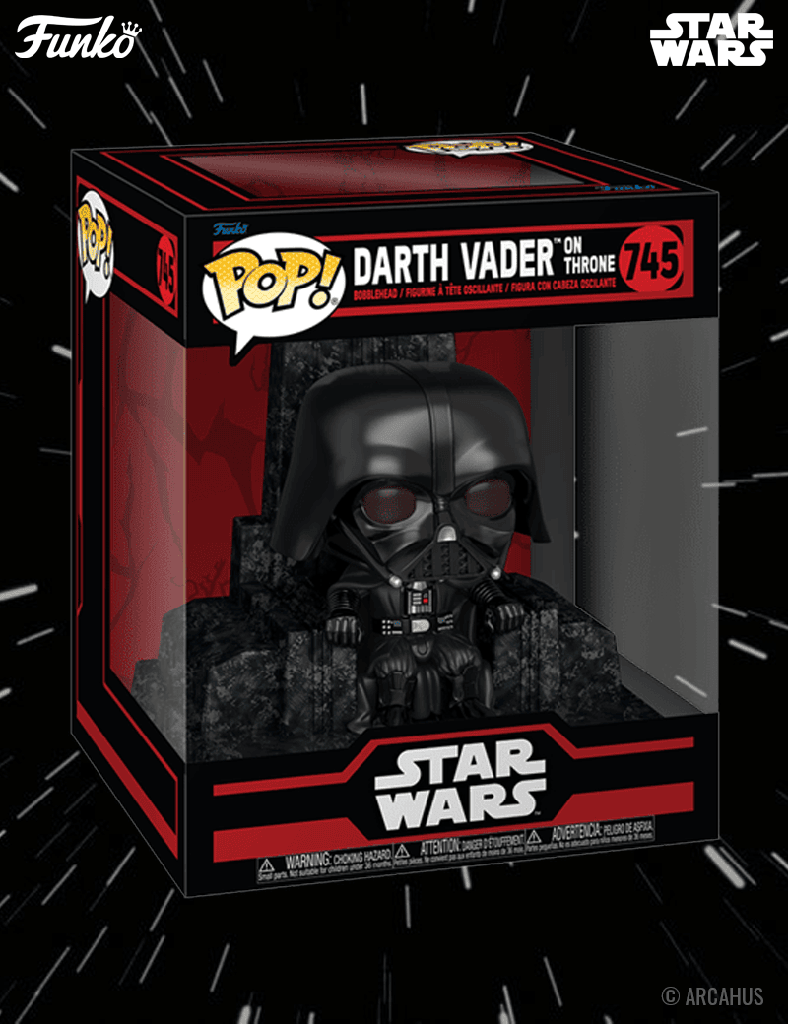 Throne de Vader n° 745 - Figurine Funko POP! Deluxe Star Wars Darkside