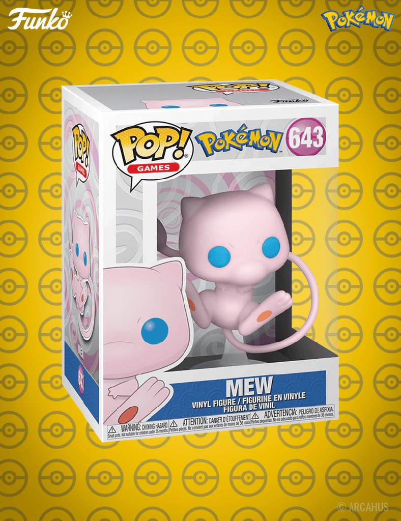 Mew n° 643 - Figurine Funko POP! Games Pokemon