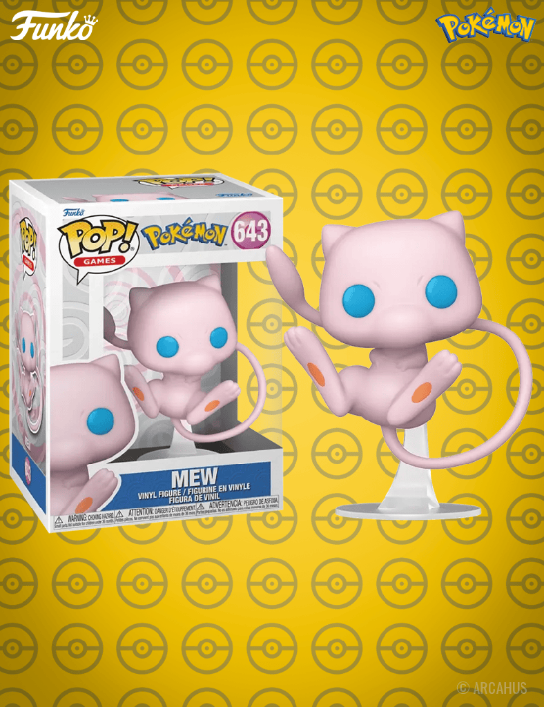 Mew n° 643 - Figurine Funko POP! Games Pokemon