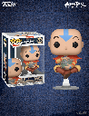 Aang Flotant n° 1439 - Figurine Funko POP! Animation Avatar Le Dernier Maître de l'Air