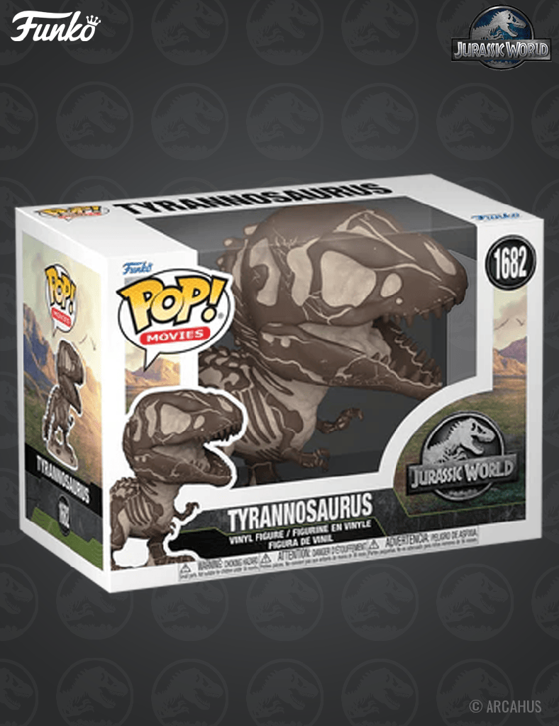 Tyrannosaurus n° 1682 - Figurine Funko POP! Jurassic Park Fossil