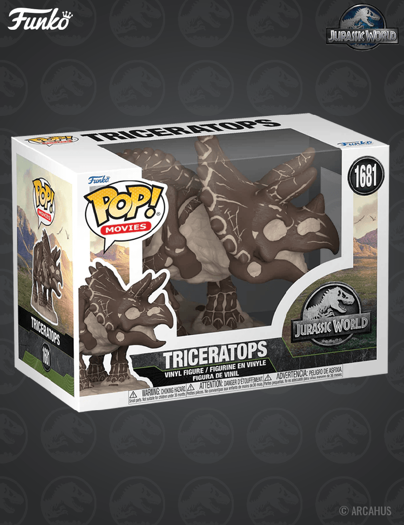 Triceratops n° 1681 - Figurine Funko POP! Jurassic Park Fossil