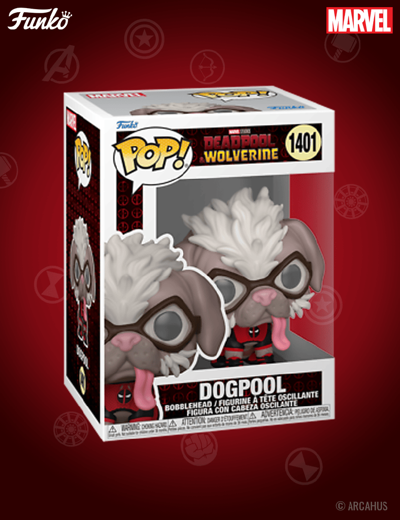 Dogpool n° 1401 - Figurine Funko POP! Marvel Studios Deadpool & Wolverine