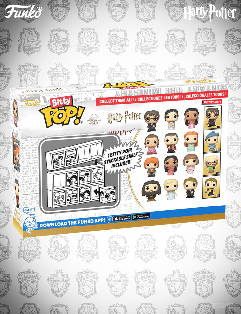 Pack de 4 figurines - Funko Bitty POP! Harry Potter Série 1