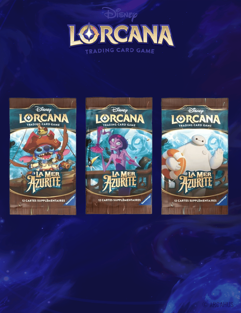 Disney Lorcana -  Booster Aléatoire Chapitre 6 La Mer d'Azurite