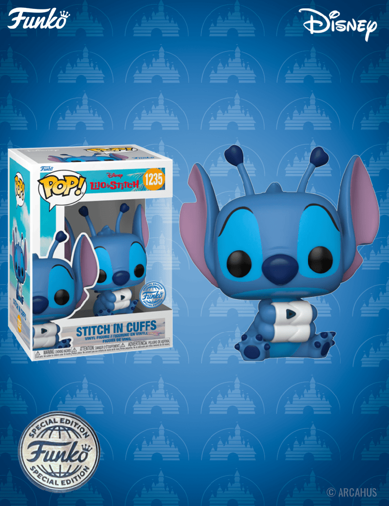 Stitch menotté n° 1235 - Figurine Funko POP! Disney 
Lilo & Stitch