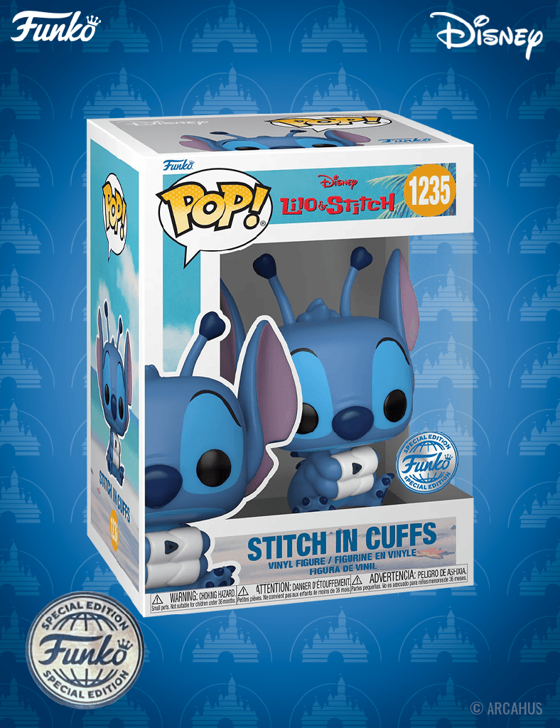 Stitch menotté n° 1235 - Figurine Funko POP! Disney 
Lilo & Stitch