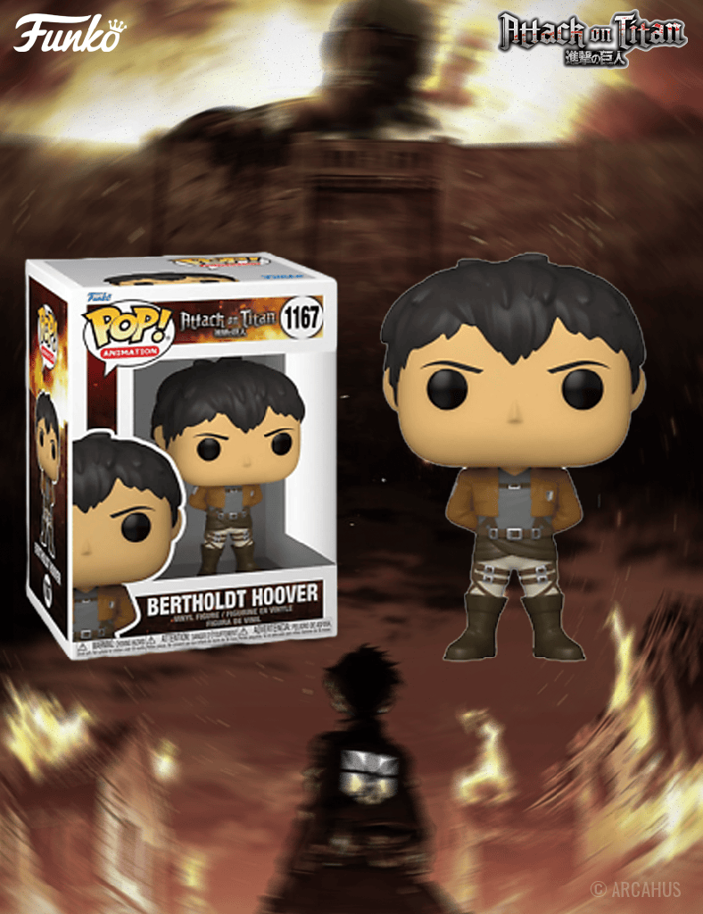 Bertholdt Hoover n° 1167 - Figurine Funko POP! Animation L'Attaque des Titans