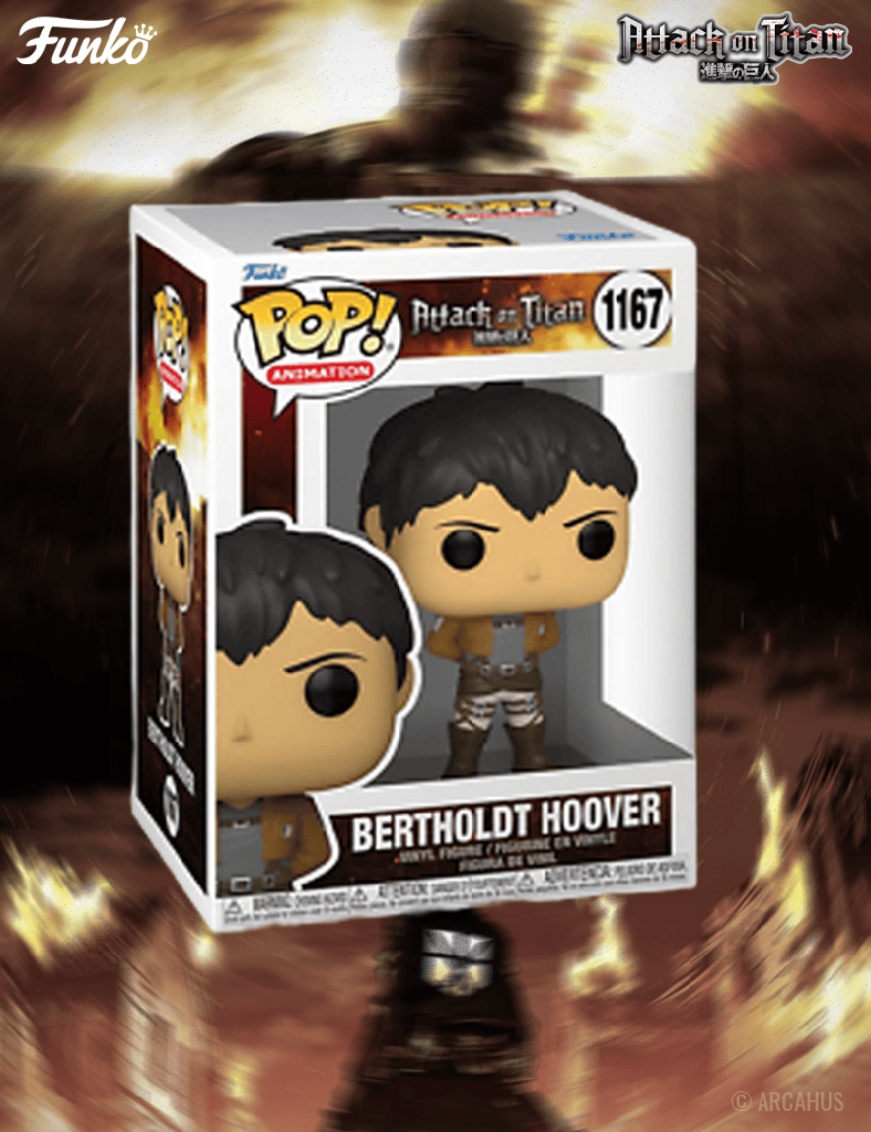 Bertholdt Hoover n° 1167 - Figurine Funko POP! Animation L'Attaque des Titans