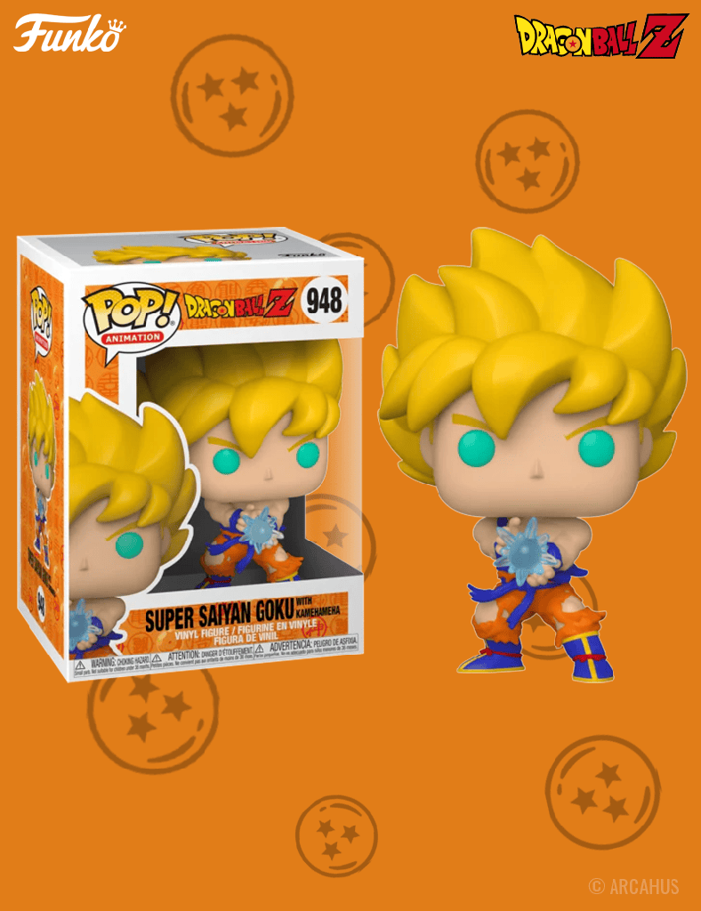 Super Saiyan Goku avec Kamehameha n° 948 - Figurine Funko POP! Animation Dragon Ball Z