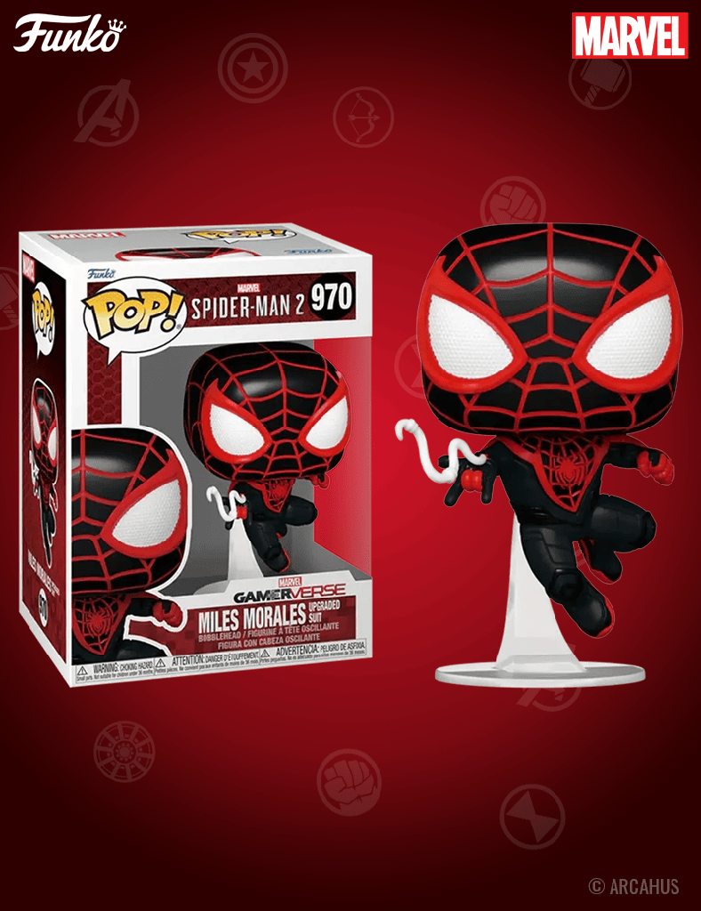 Miles Morales Upgraded Suit n° 970 - Figurine Funko POP! GamerVerse Marvel's Spider-Man 2