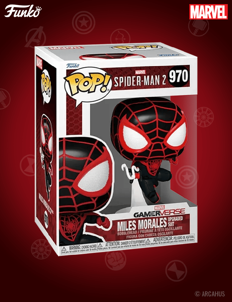 Miles Morales Upgraded Suit n° 970 - Figurine Funko POP! GamerVerse Marvel's Spider-Man 2