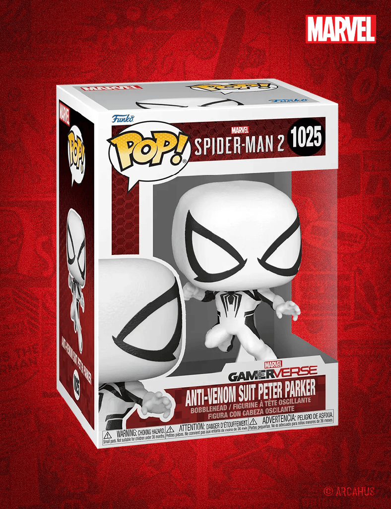 Anti-Venom Peter n° 1025 - Figurine Funko POP! GamerVerse Marvel's Spider-Man 2