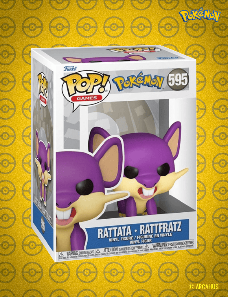 Rattata n° 595 - Figurine Funko POP! Games Pokemon