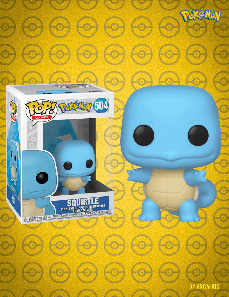 Carapuce n° 504 - Figurine Funko POP! Games Pokemon