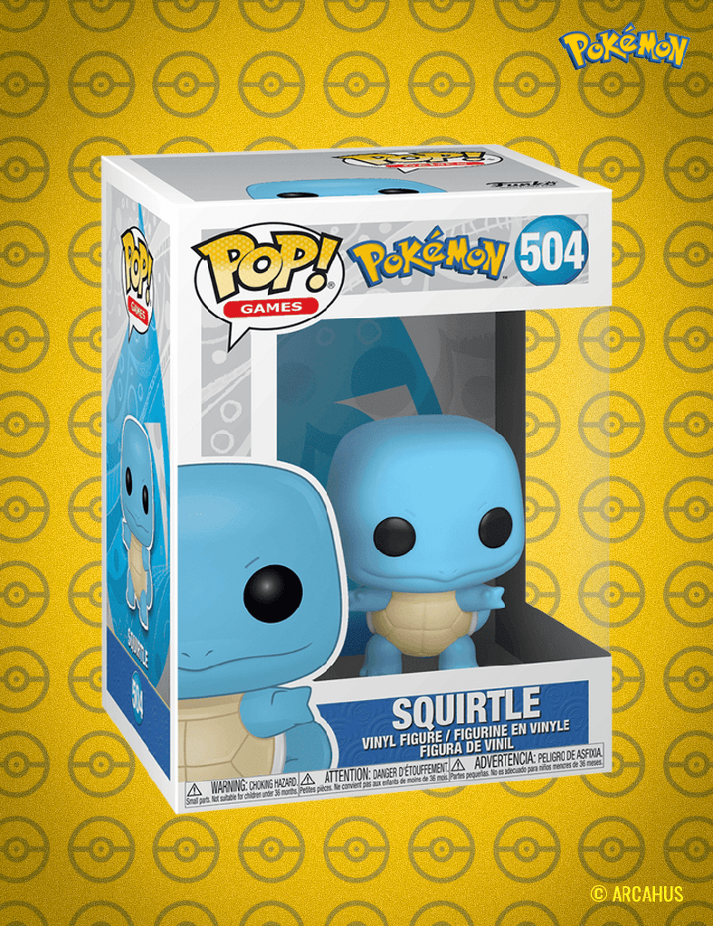 Carapuce n° 504 - Figurine Funko POP! Games Pokemon