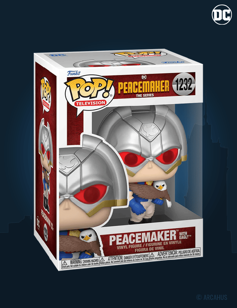 Peacemaker with Eagly n° 1232 - Figurine Funko POP! Television DC Peacemaker