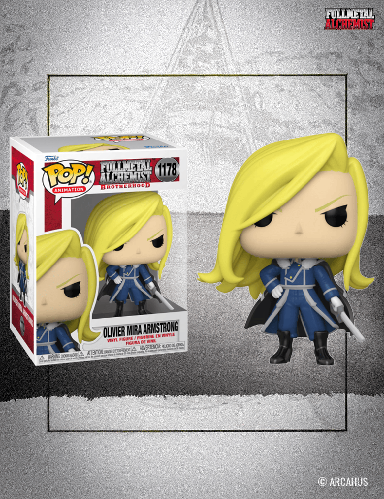 Oliver Mira Armstrong  n° 1178 - Figurine Funko POP! Animation Fullmetal Alchemist