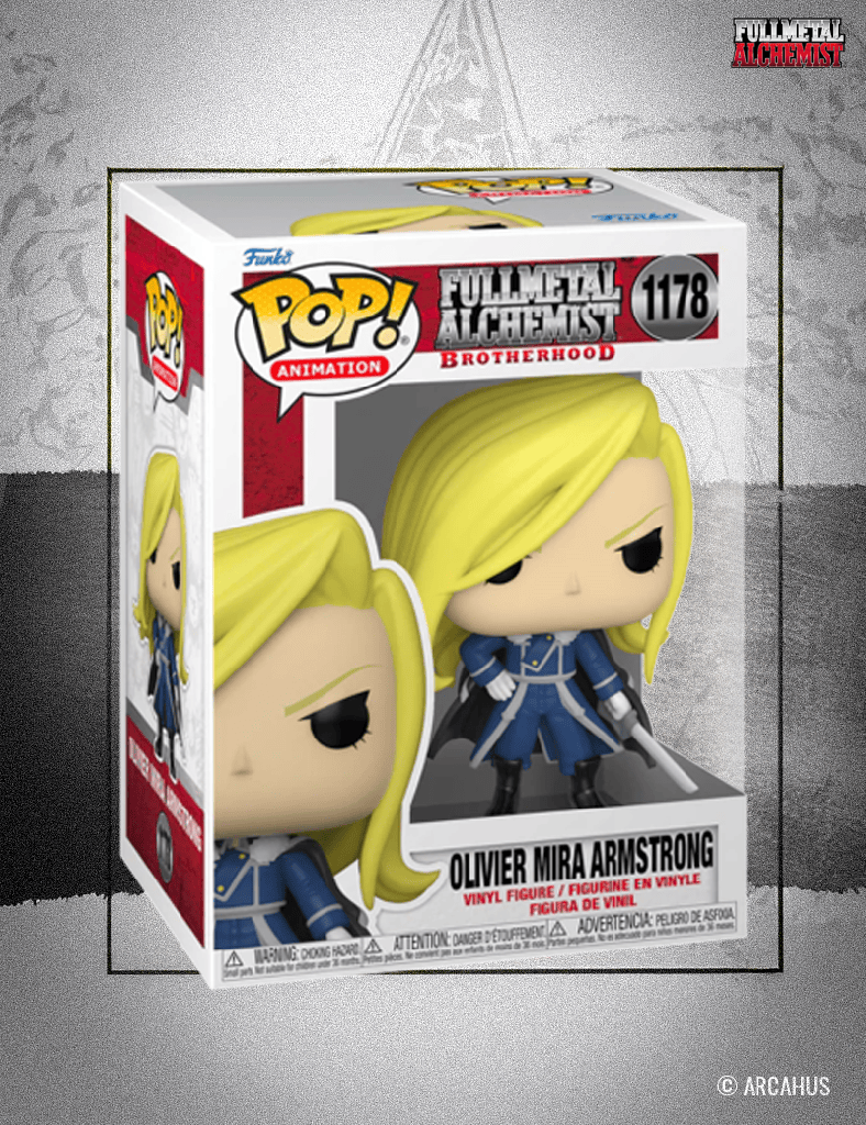 Oliver Mira Armstrong  n° 1178 - Figurine Funko POP! Animation Fullmetal Alchemist