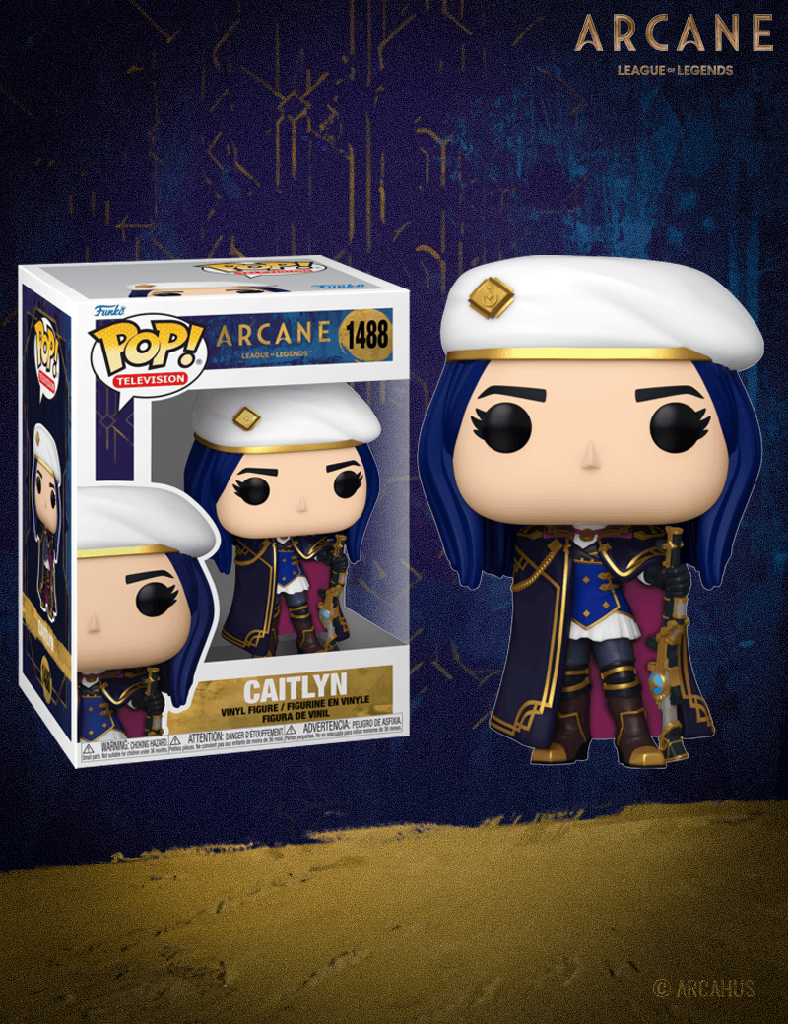 Caitlyn n° 1488 - Figurine Funko POP! Television Arcane League of Legends