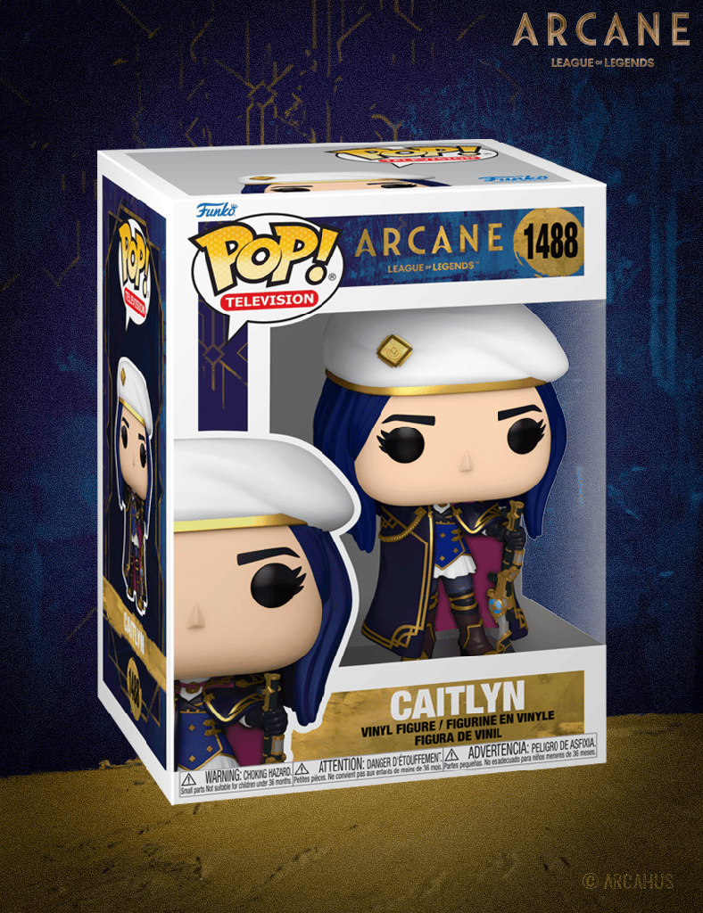 Caitlyn n° 1488 - Figurine Funko POP! Television Arcane League of Legends