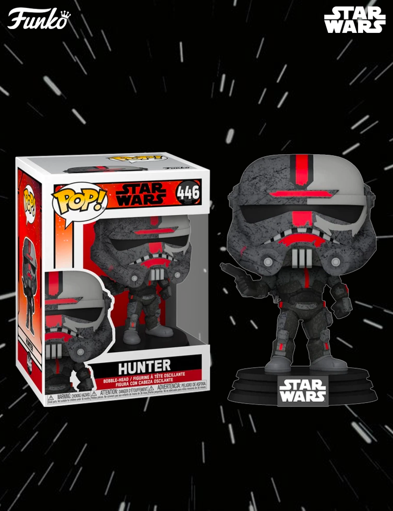 Hunter ° 446 - Figurine Funko POP! StarWars Bad Batch