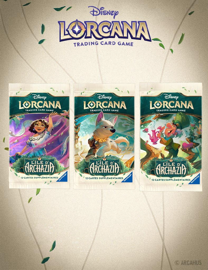 Disney Lorcana -  Booster VF Aléatoire Chapitre 7 L'Île d'Archazia