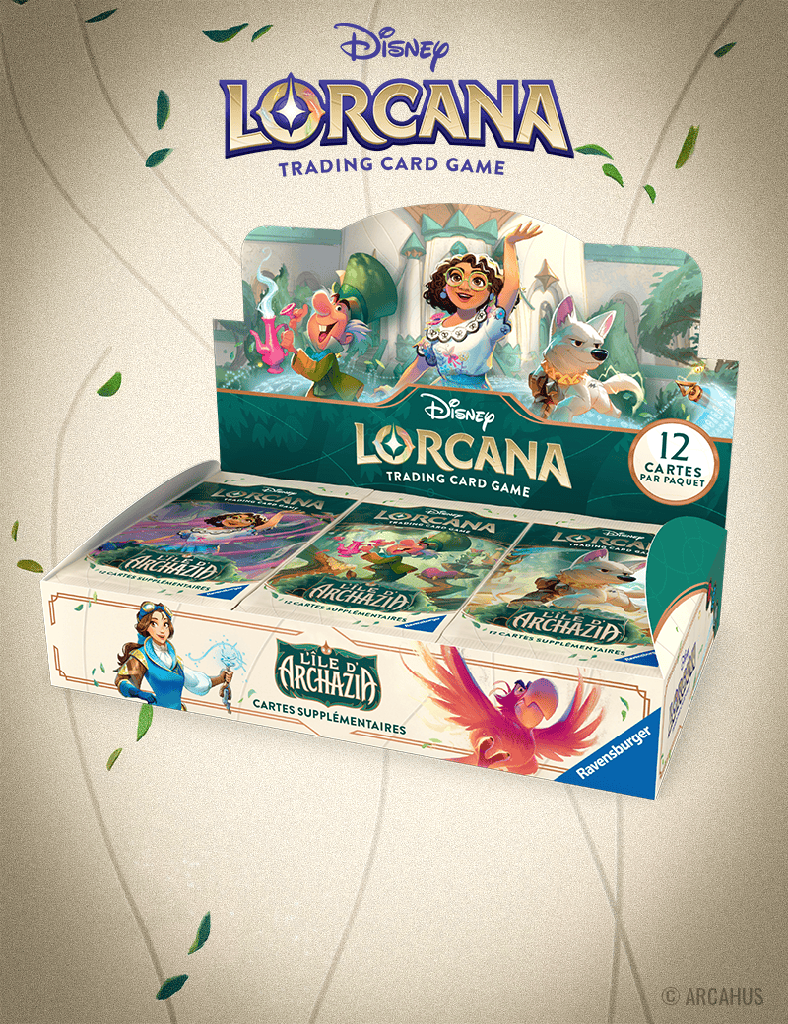 Disney Lorcana -  Display 24 Boosters Chapitre 7 L'Île d'Archazia