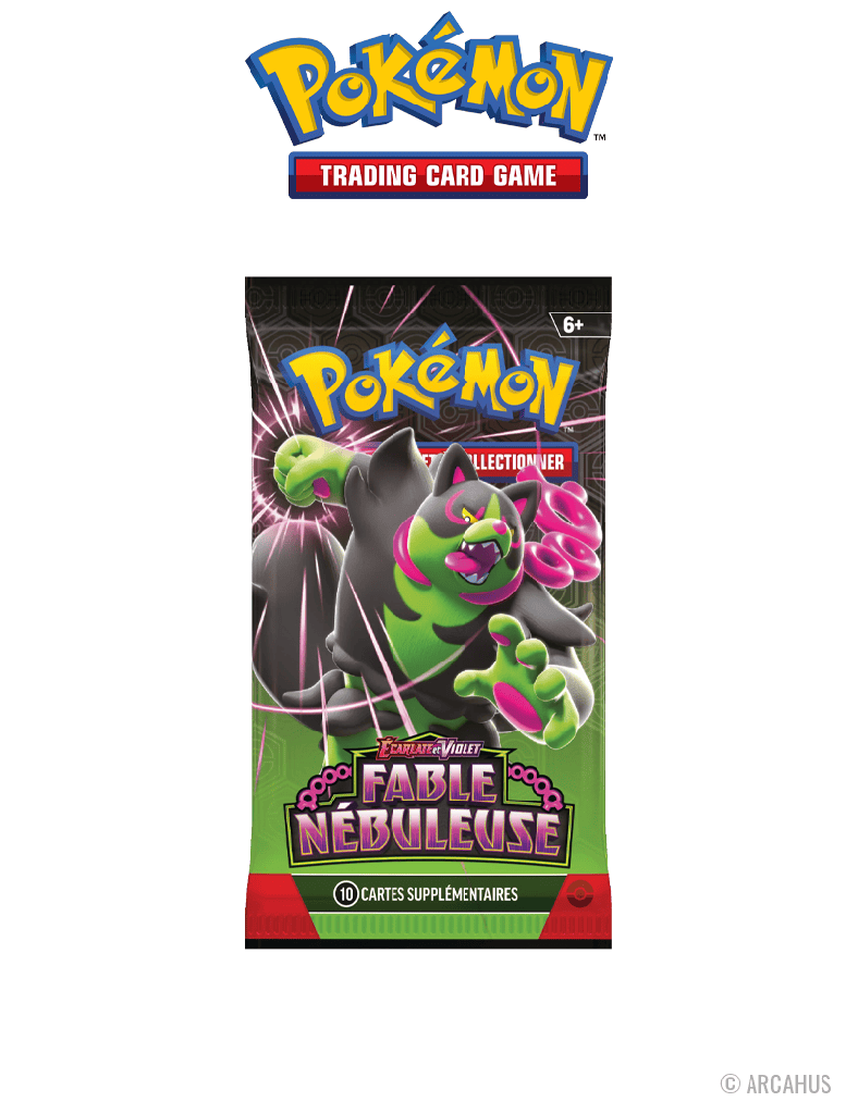 Pokémon Fable Nébuleuse -  Booster VF Aléatoire EV 6.5 Écarlate et Violet