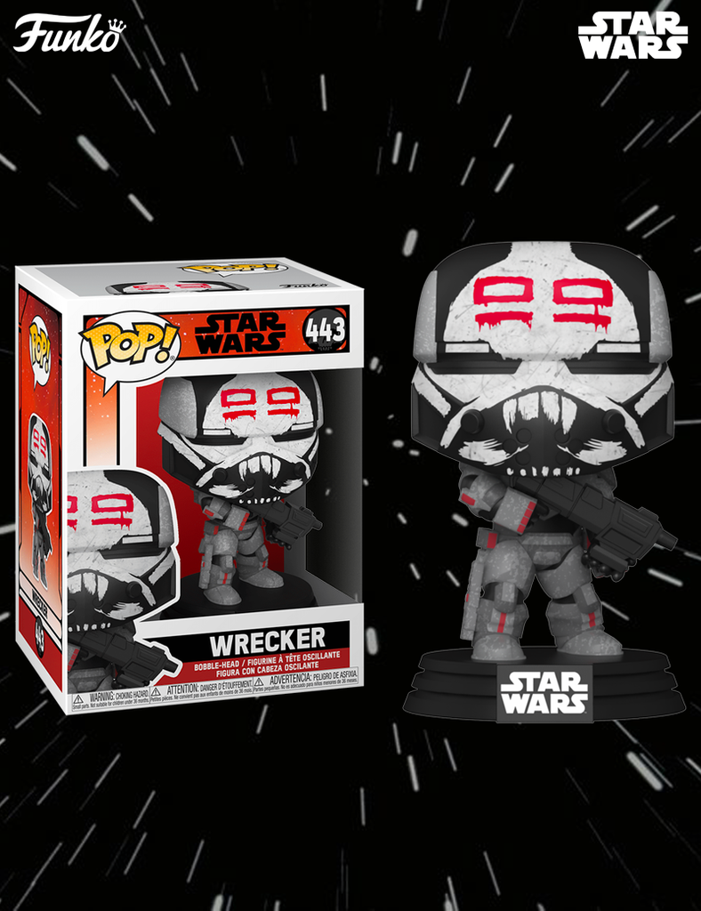 Wrecker n° 443 - Figurine Funko POP! Star Wars Bad Batch