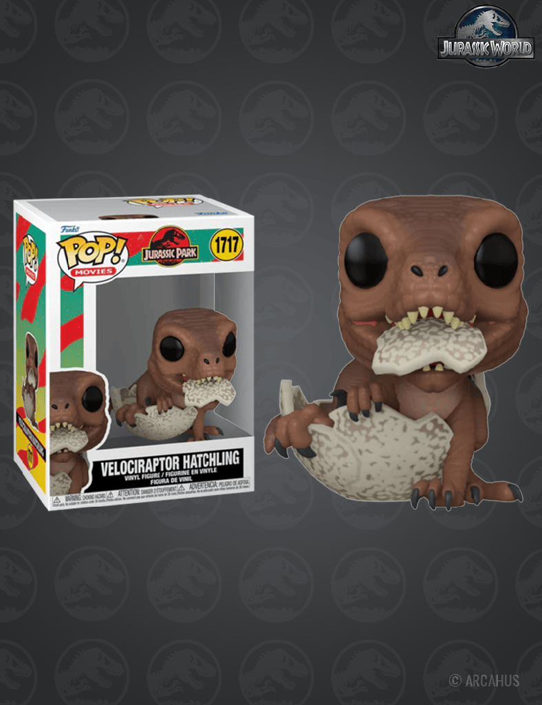 Velociraptor Hatchling n° 1717 - Figurine Funko POP! Movies Jurassic Park