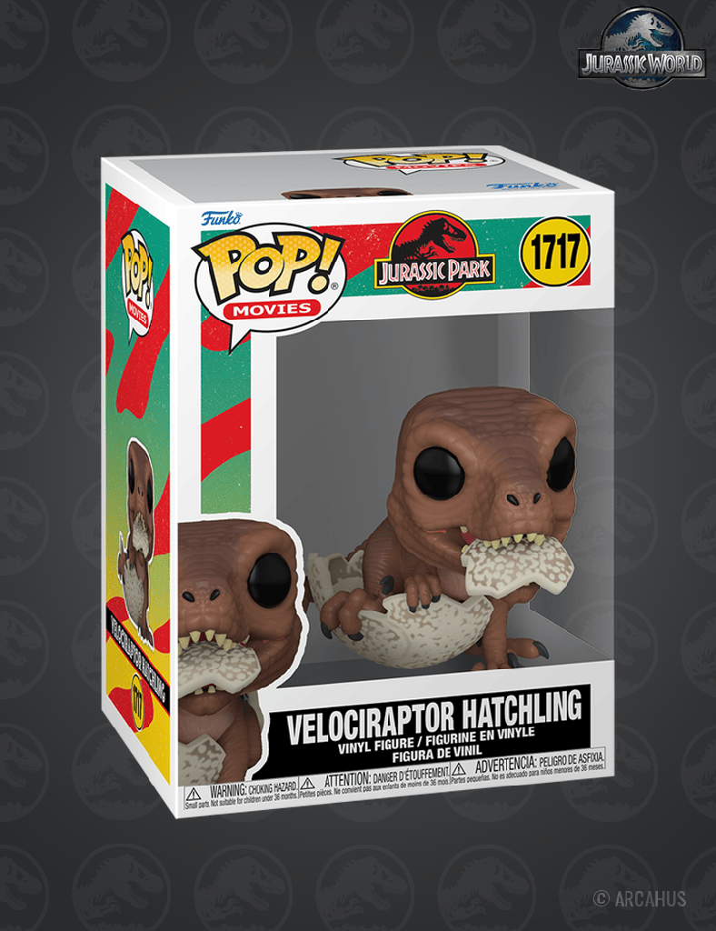 Velociraptor Hatchling n° 1717 - Figurine Funko POP! Movies Jurassic Park