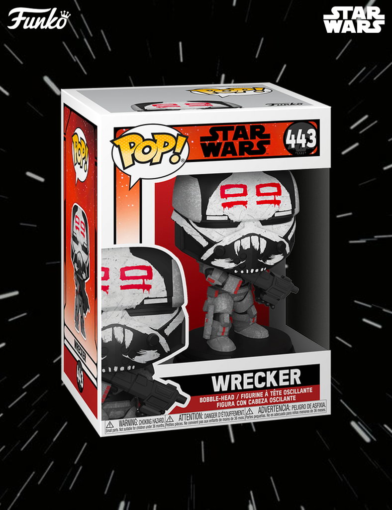 Wrecker n° 443 - Figurine Funko POP! Star Wars Bad Batch