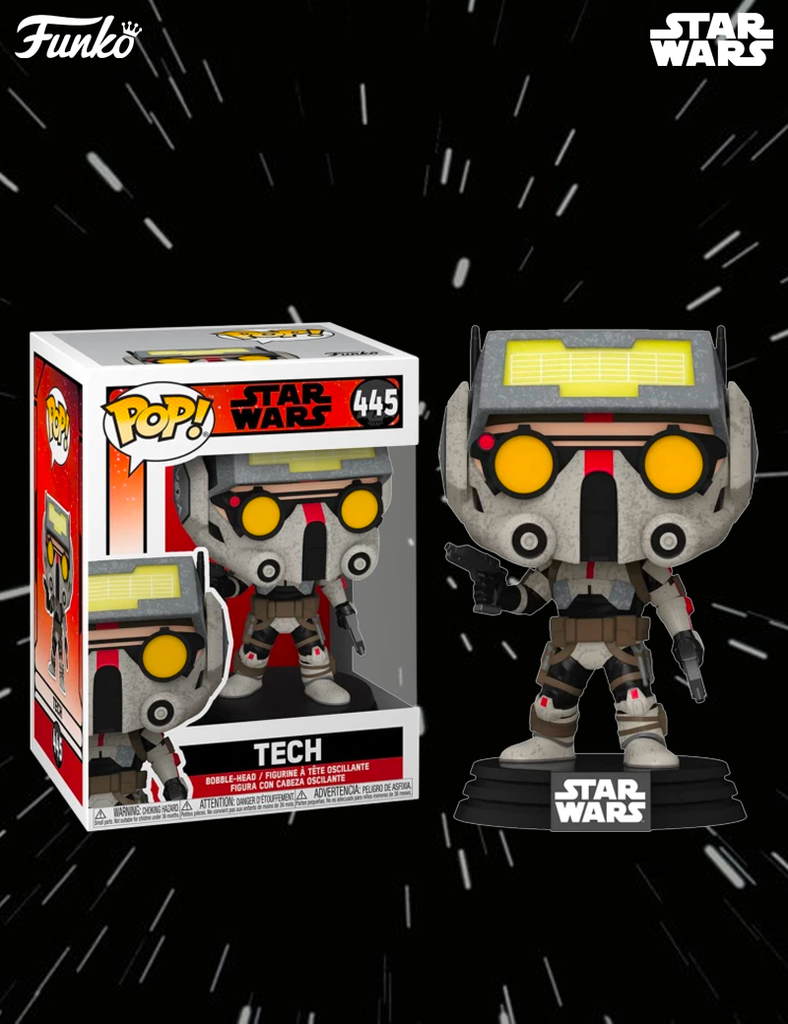 Tech n° 445 - Figurine Funko POP! Star Wars Bad Batch