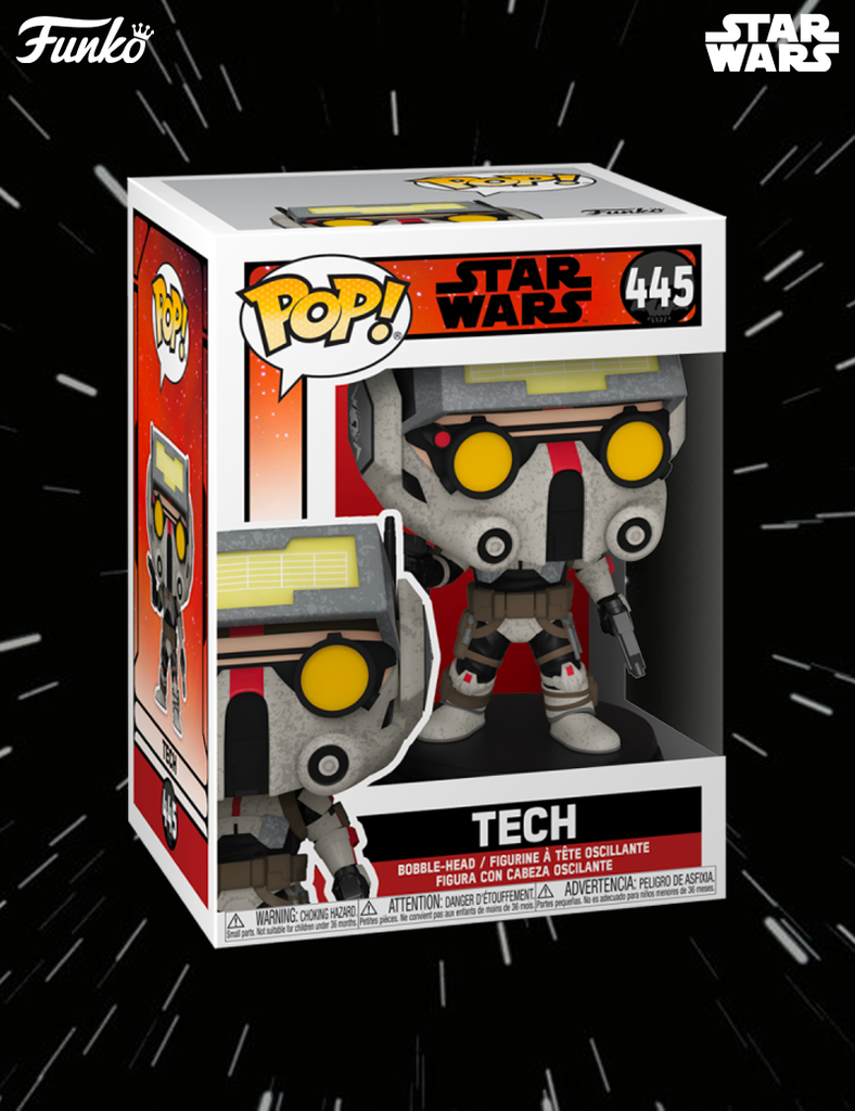 Tech n° 445 - Figurine Funko POP! Star Wars Bad Batch