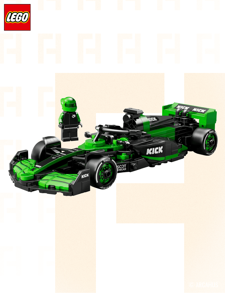 Voiture F1® KICK Sauber Team C44 - Lego Speed Champions 77247
