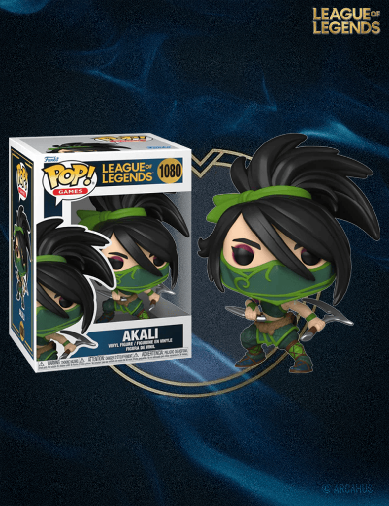 Akali n° 1080 - Figurine Funko POP! Games League of Legends
