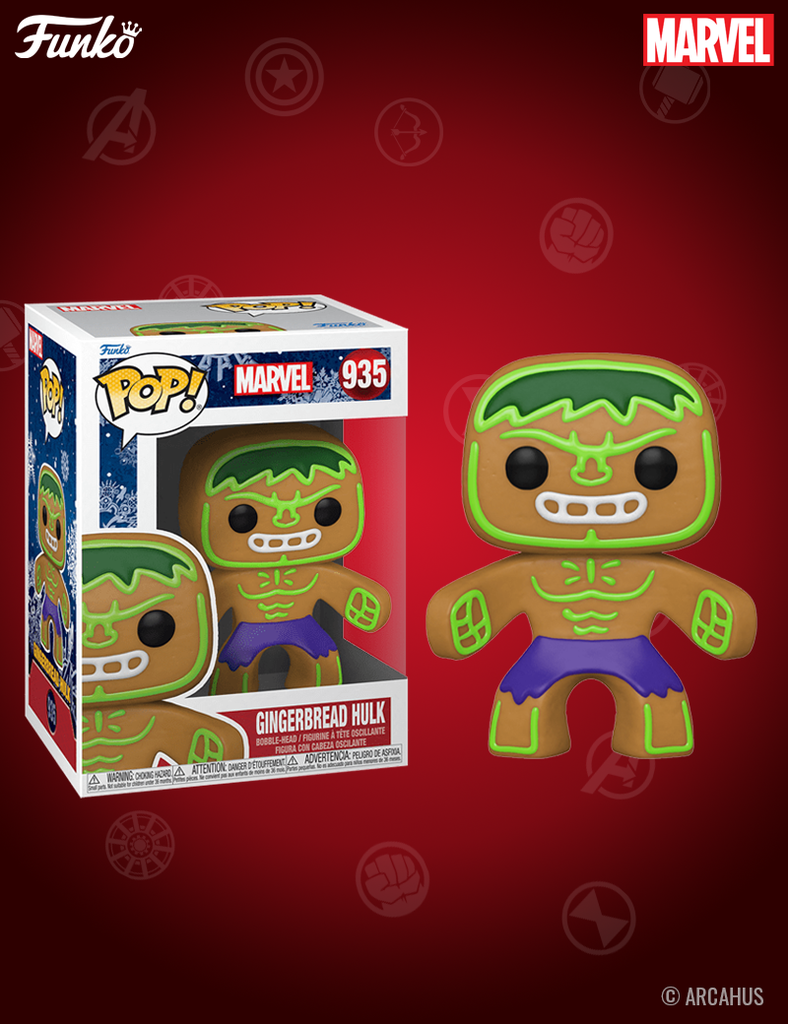 Hulk (Gingerbread) n° 935 - Figurine Funko POP! Marvel Pain d'épices