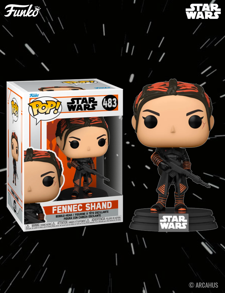 Fennec Shand n° 483 - Figurine Funko POP! Star Wars The Mandalorian